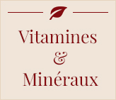 Compléments Vitamines et Minéraux